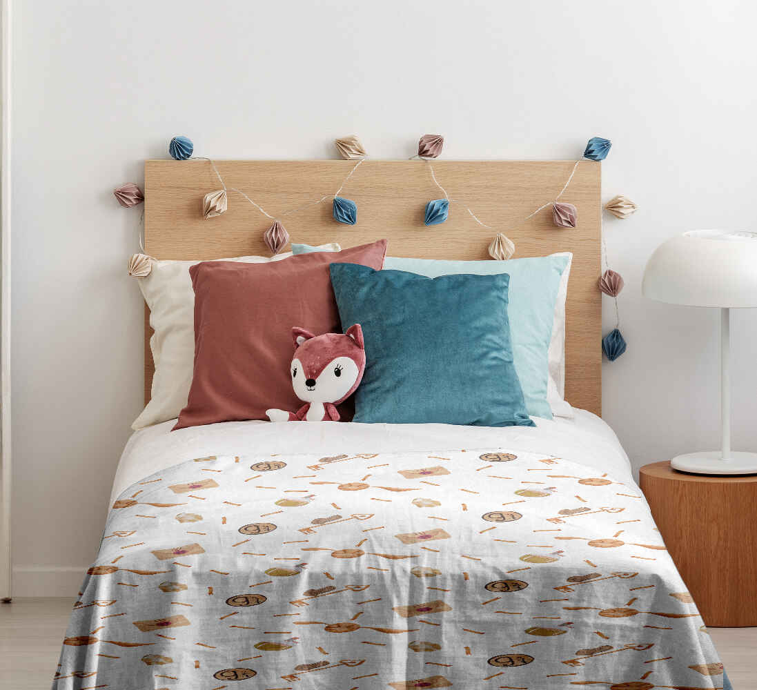 Set de ropa de cama para terapia con manta blanca con Schnatz