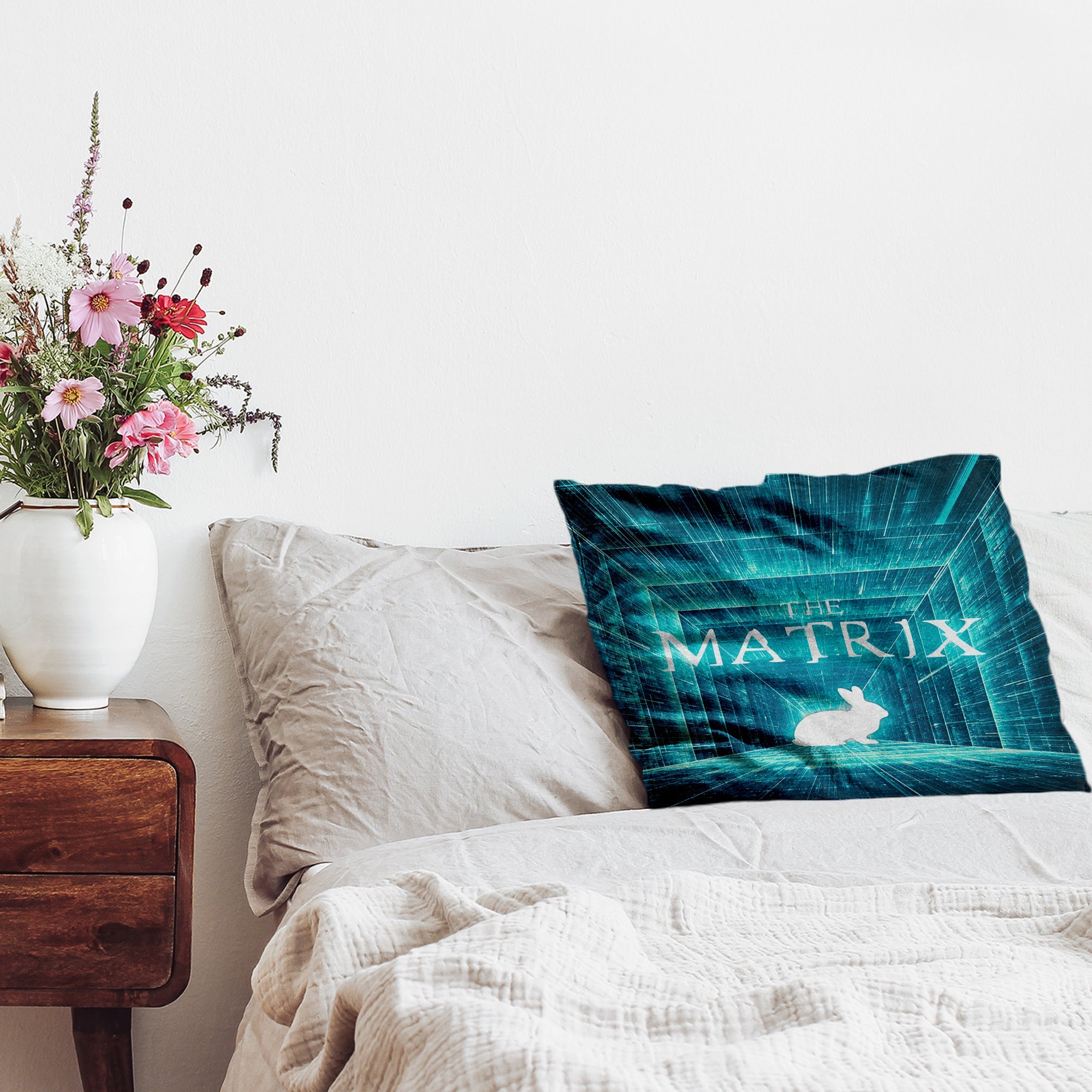 Almohada de salud azul Matrix