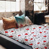 Set de ropa de cama con manta terapéutica Amor da alas