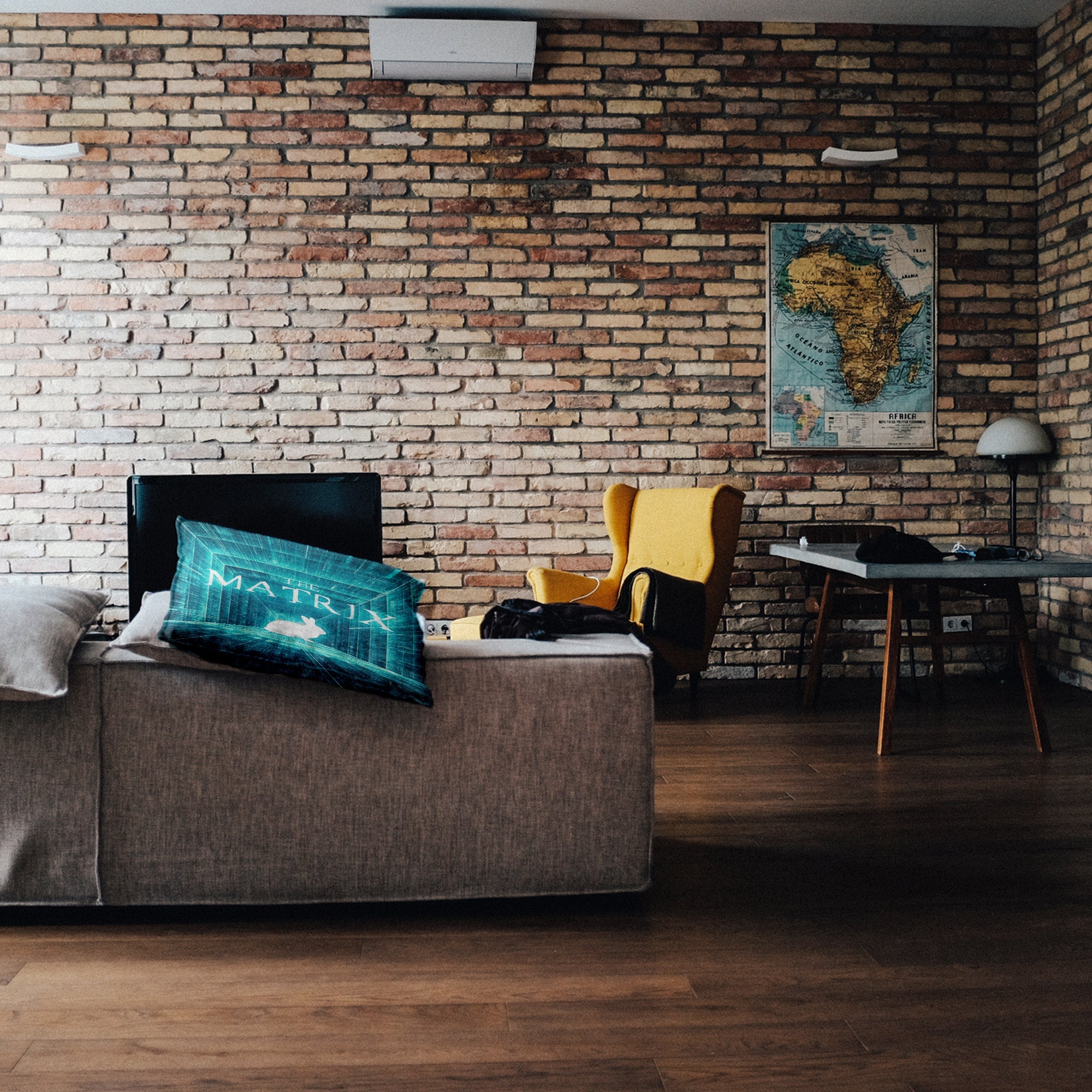 Almohada de salud azul Matrix