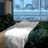 Set de ropa de cama Therapiedecnen con ramas de abeto verdes