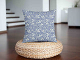 Almohada de salud azul Navidad