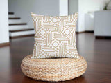 Almohada de salud beige con formas