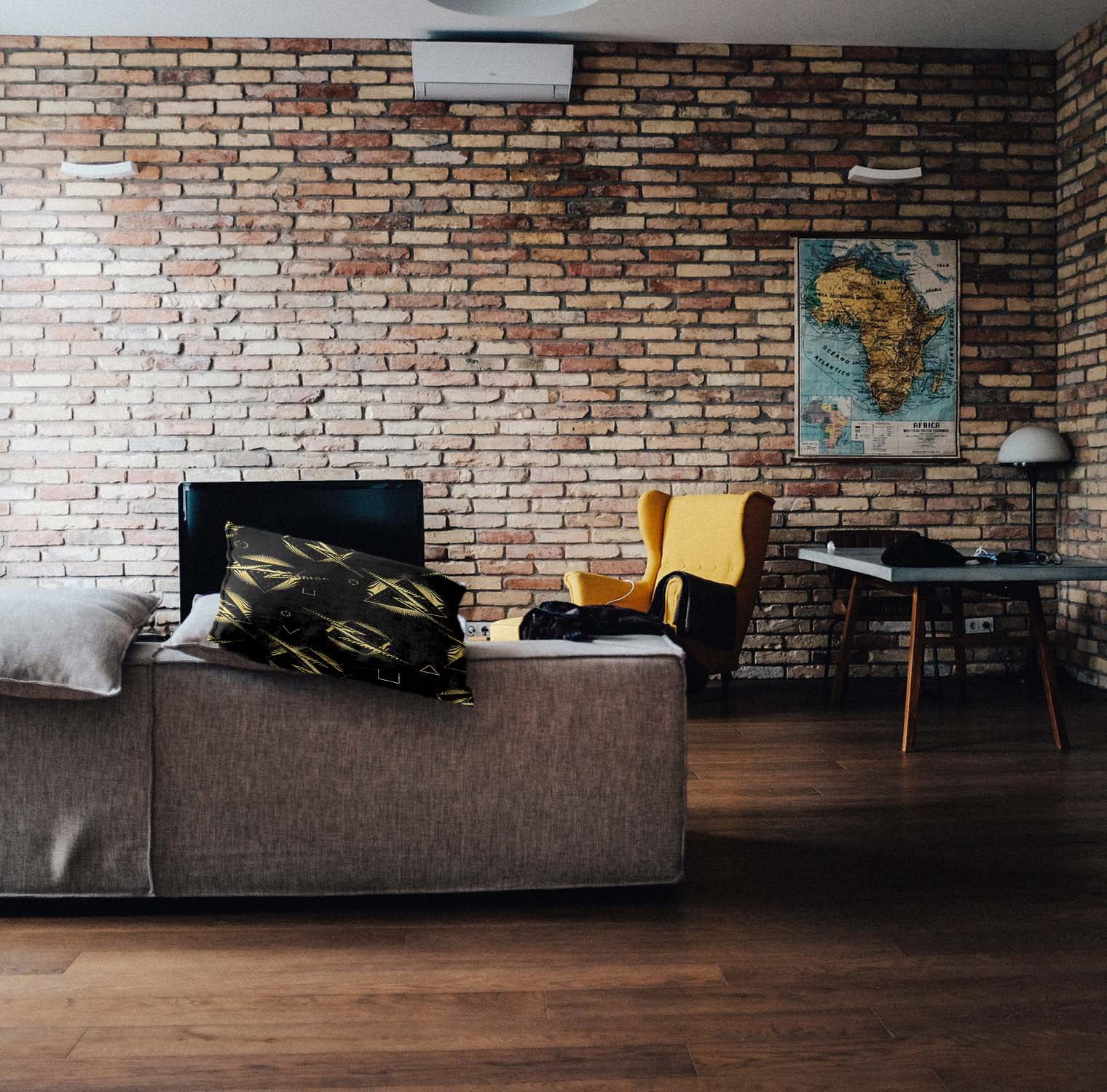 Almohada de salud rayo amarillo