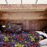 Juego de ropa de cama con manta terapéutica Joker