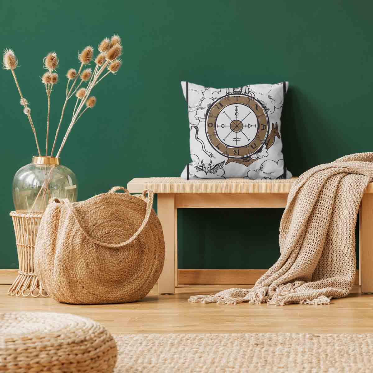 Almohada de salud Rueda de la Fortuna
