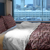 Set de ropa de cama con manta terapéutica Mandala rosa
