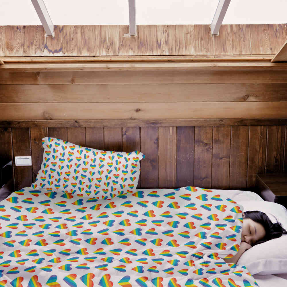 Set de ropa de cama Therapiedecken LOVE IS LOVE