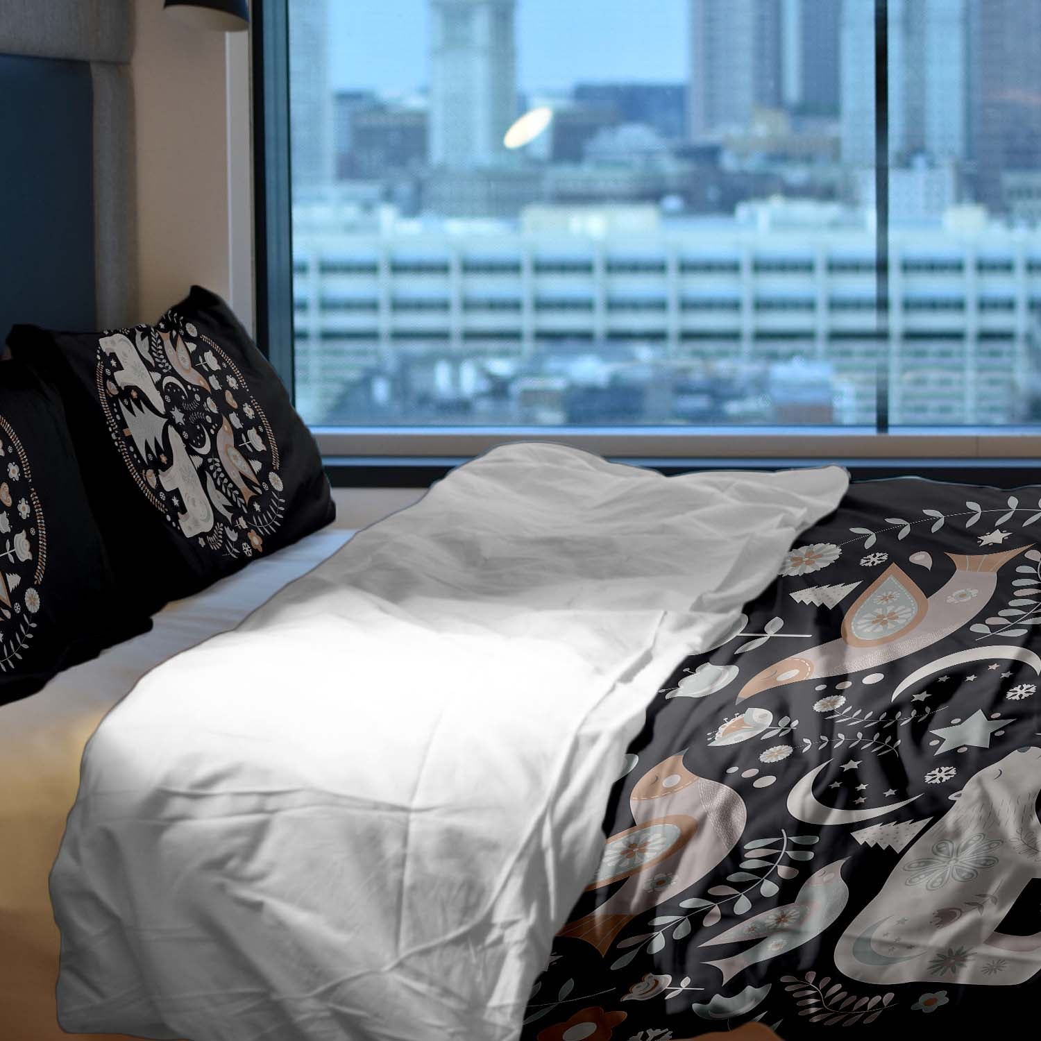 Set de ropa de cama y mantas terapéuticas Navidad en Moscú