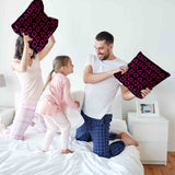Almohada de salud rosa formas Dalgona