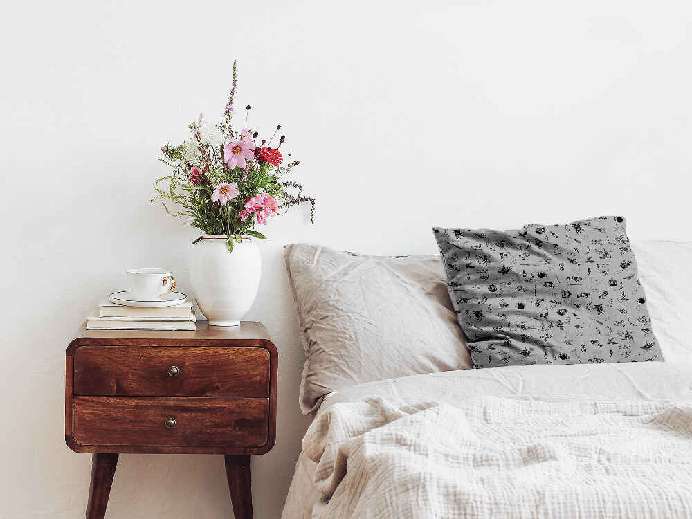 Almohada de salud gris Zauberei