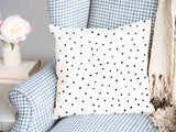 Almohada de salud pequeños puntos negros