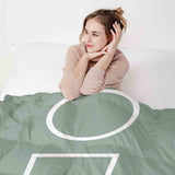 Set de ropa de cama con mantas terapéuticas Dalgona Formen