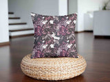 Almohada de salud con mar de flores moradas