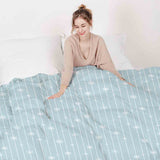 Set de ropa de cama y manta terapéutica Elsa Estrellas