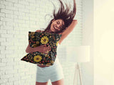 Almohada de salud con girasol