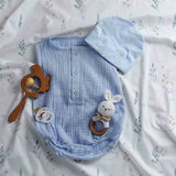 Manta terapéutica original - Funda de algodón blanca con flores de primavera