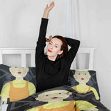 Set de ropa de cama con mantas terapéuticas Luz roja, luz verde