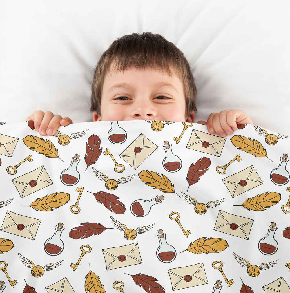 Set de ropa de cama con manta terapéutica Golden Snitch