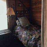 Juego de ropa de cama con manta terapéutica Mar de flores