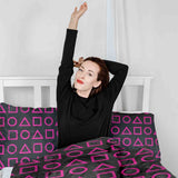 Set de ropa de cama con mantas terapéuticas Dalgona Formen