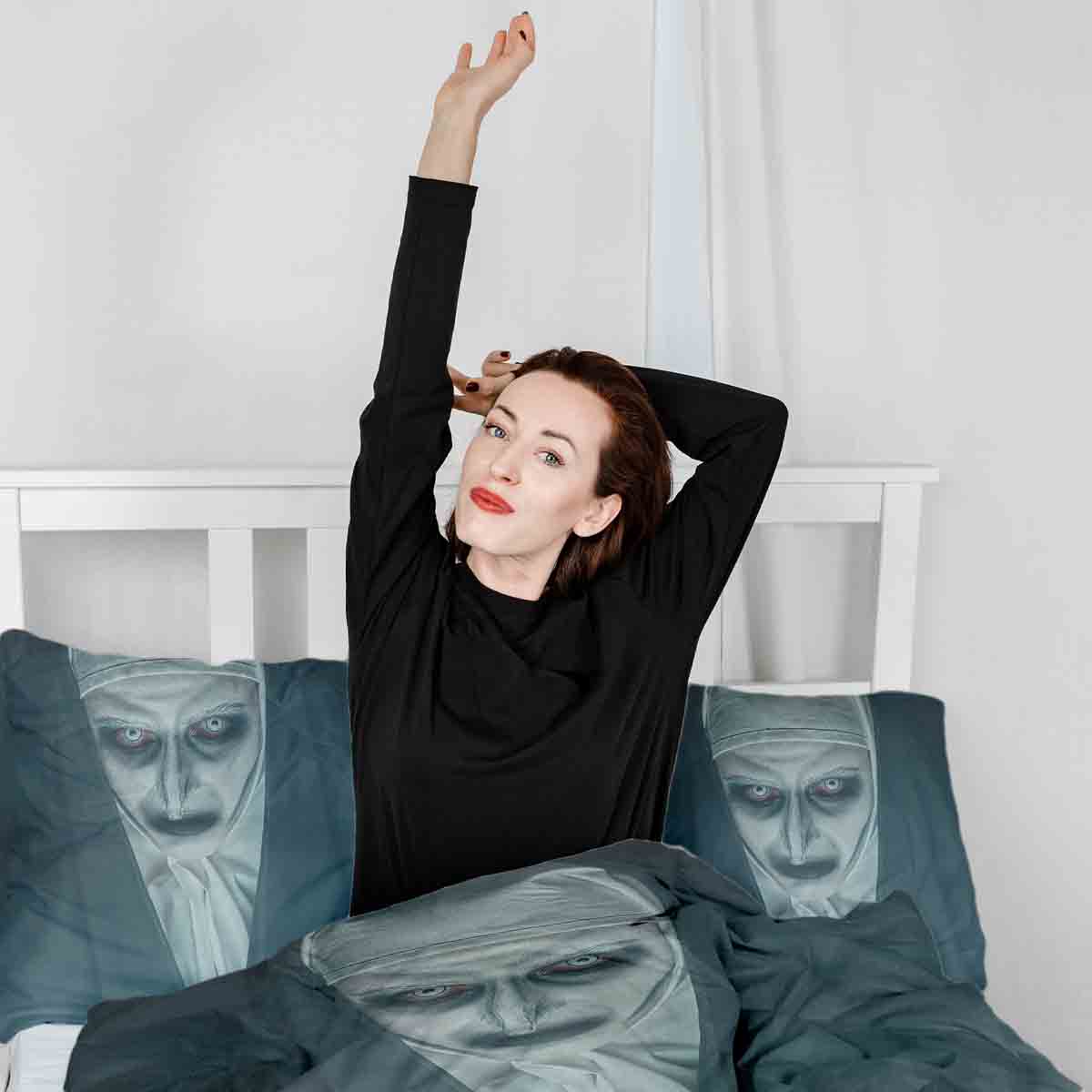 Set de ropa de cama con manta terapéutica Hexe