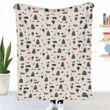 Manta terapéutica original - Funda de algodón Animales del bosque