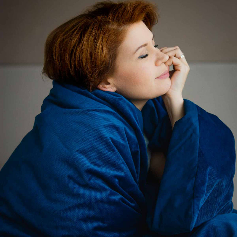 Manta terapéutica original - Juego de mantas con peso para adultos incluyendo 2 fundas a elegir