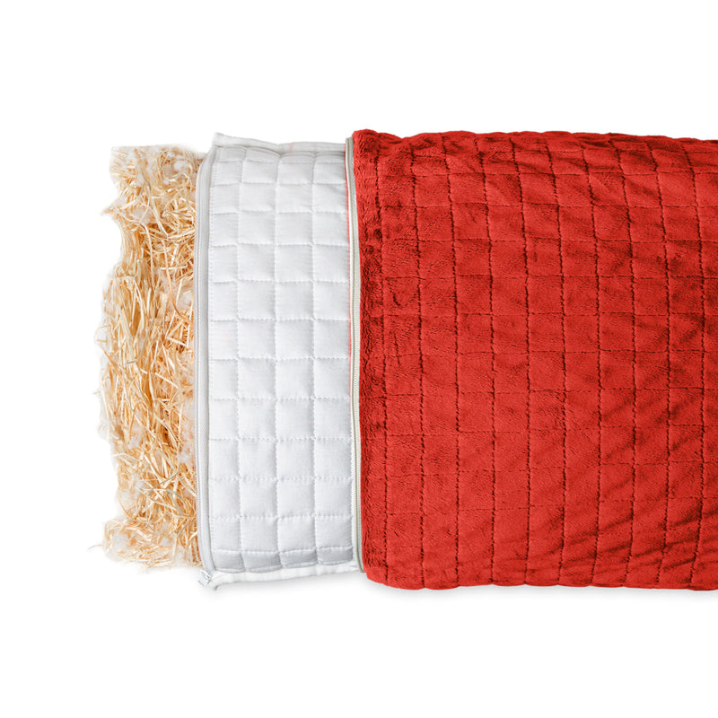 Almohada de salud roja para adultos