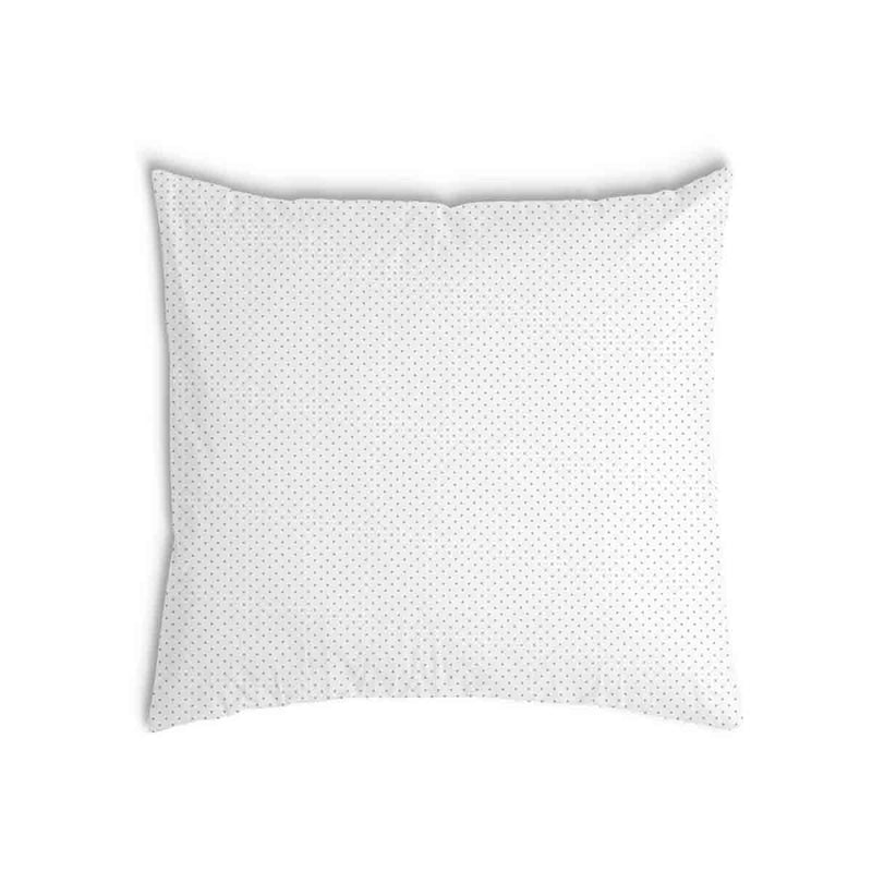 Almohada de salud blanca con puntitos dorados