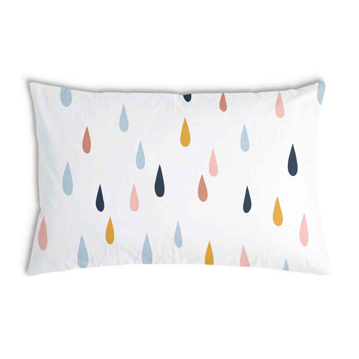 Almohada de salud con gotas de colores