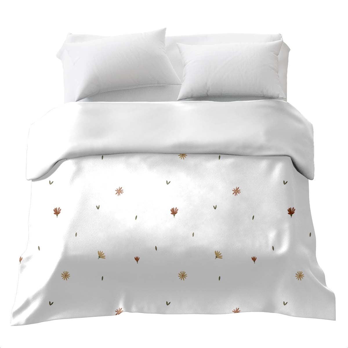 Manta terapéutica original - Funda de algodón Pequeñas flores
