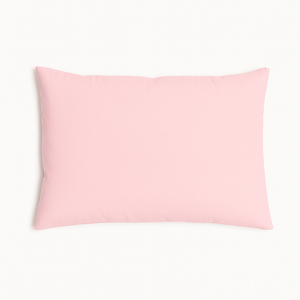 Almohada de salud con funda de algodón en rosa