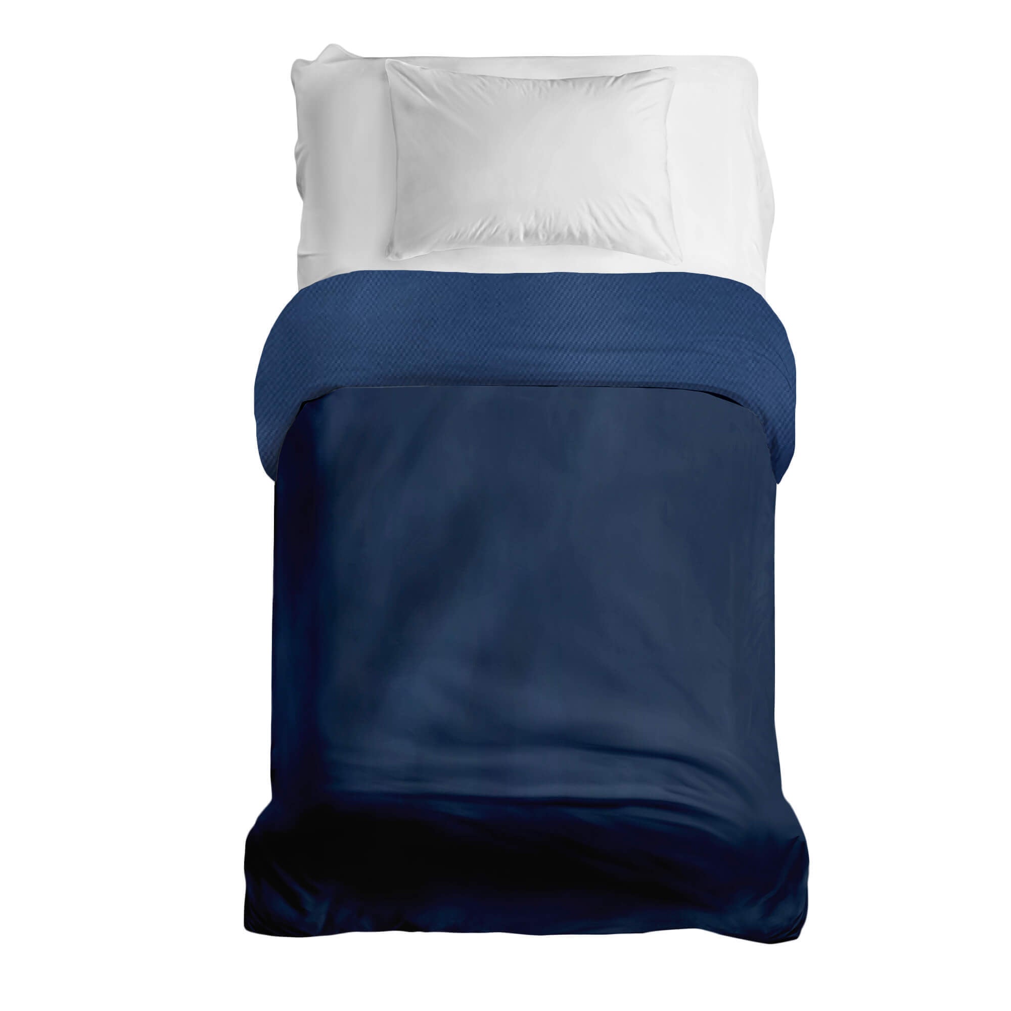 Manta terapéutica original - Funda de algodón en azul oscuro