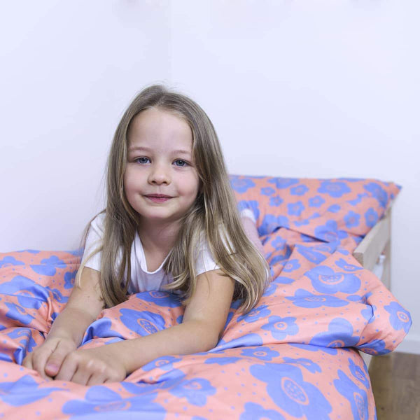 Almohada de salud con patrón de flores para niños