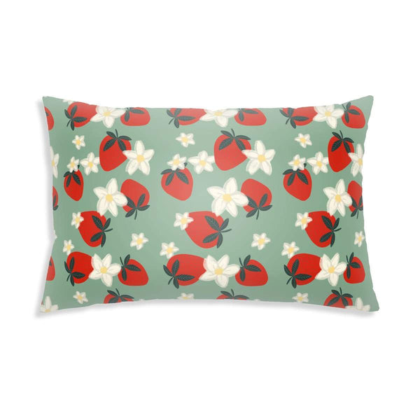 Almohada de salud con diseño de fresas para niños