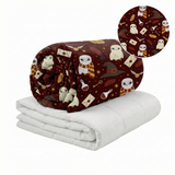 Manta terapéutica original - Manta de peso Zauberei Hedwig con funda de algodón para niños y adultos