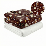 Manta terapéutica original - Manta de peso Zauberei Hedwig con funda de algodón para niños y adultos