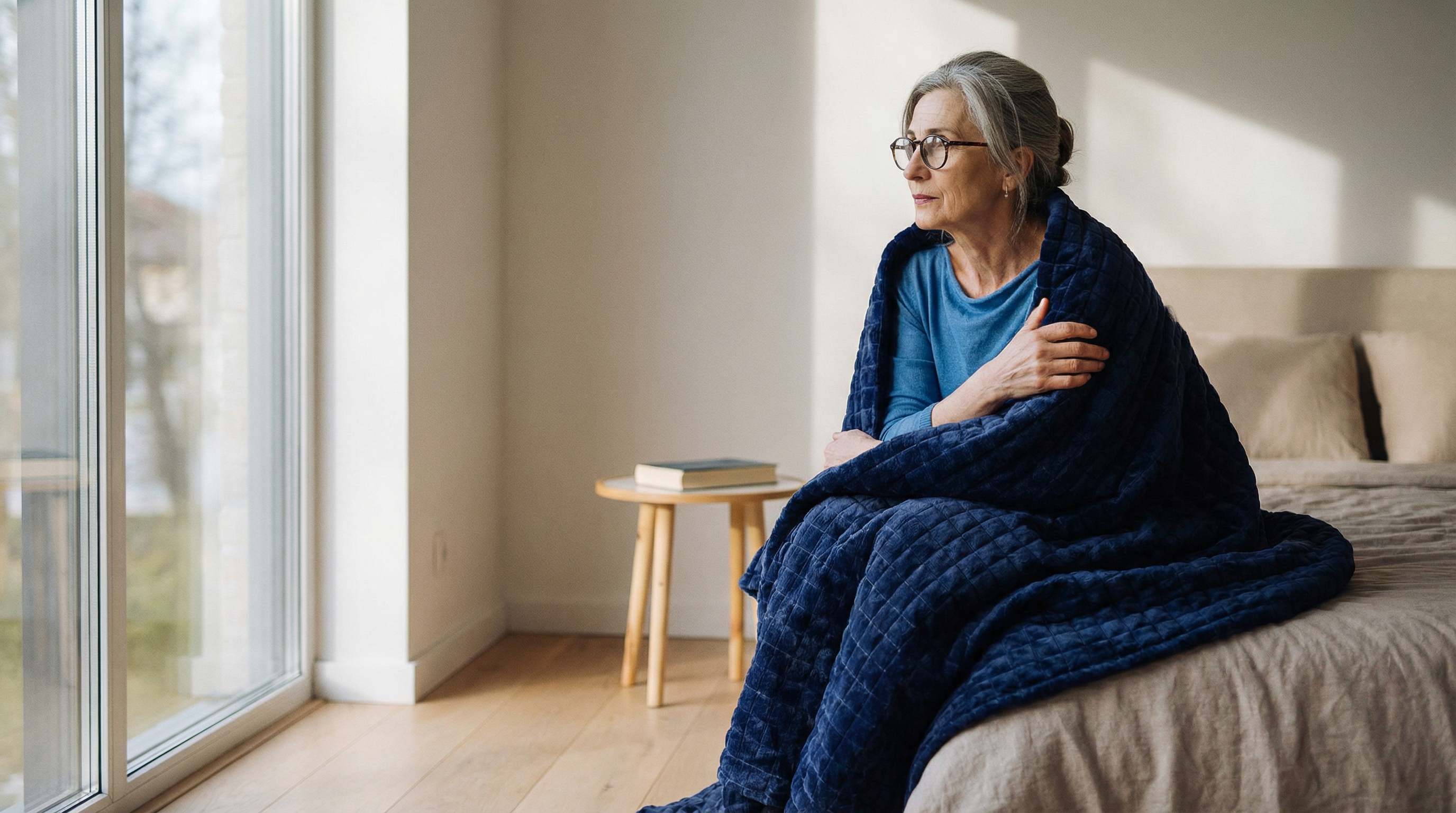 ¿Pueden las mantas terapéuticas ayudar durante la menopausia?