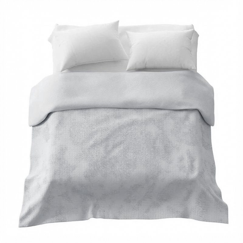 Manta terapéutica original - Funda para las 4 estaciones en gris