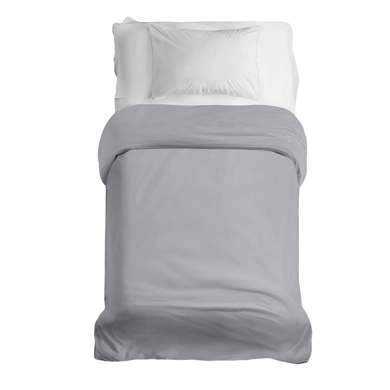 Manta terapéutica original - Funda de algodón en gris claro