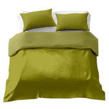 Juego de ropa de cama básico con manta terapéutica caqui