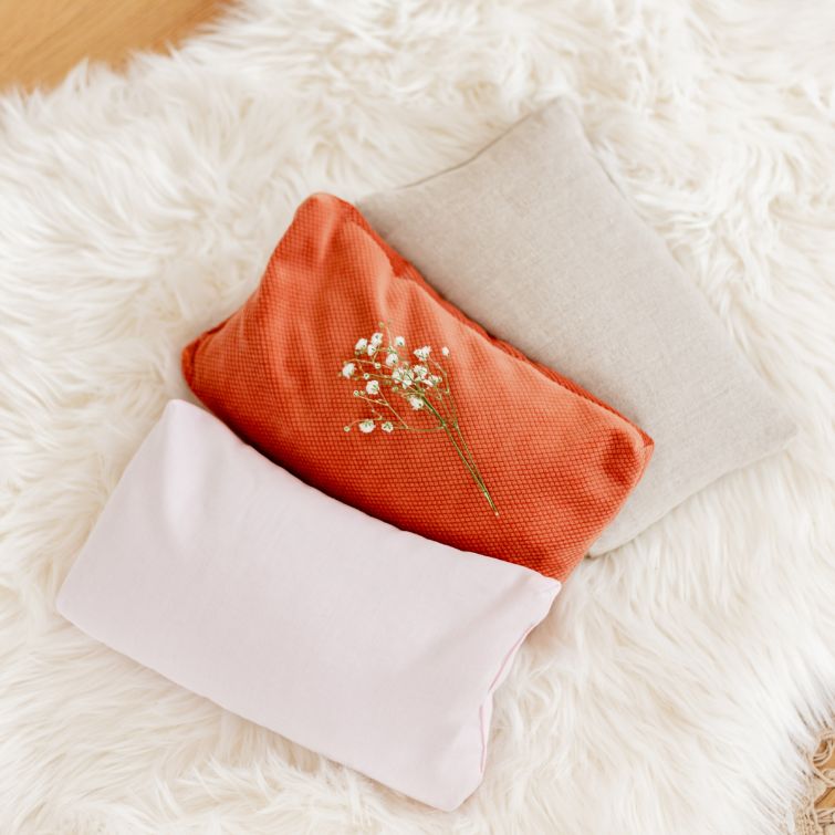 Cojín para regazo - Compresa fría o caliente