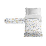 Manta terapéutica original - Manta de peso arcoíris con funda de algodón para niños