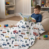 Manta terapéutica original - Manta ponderada para autos con funda de algodón para niños