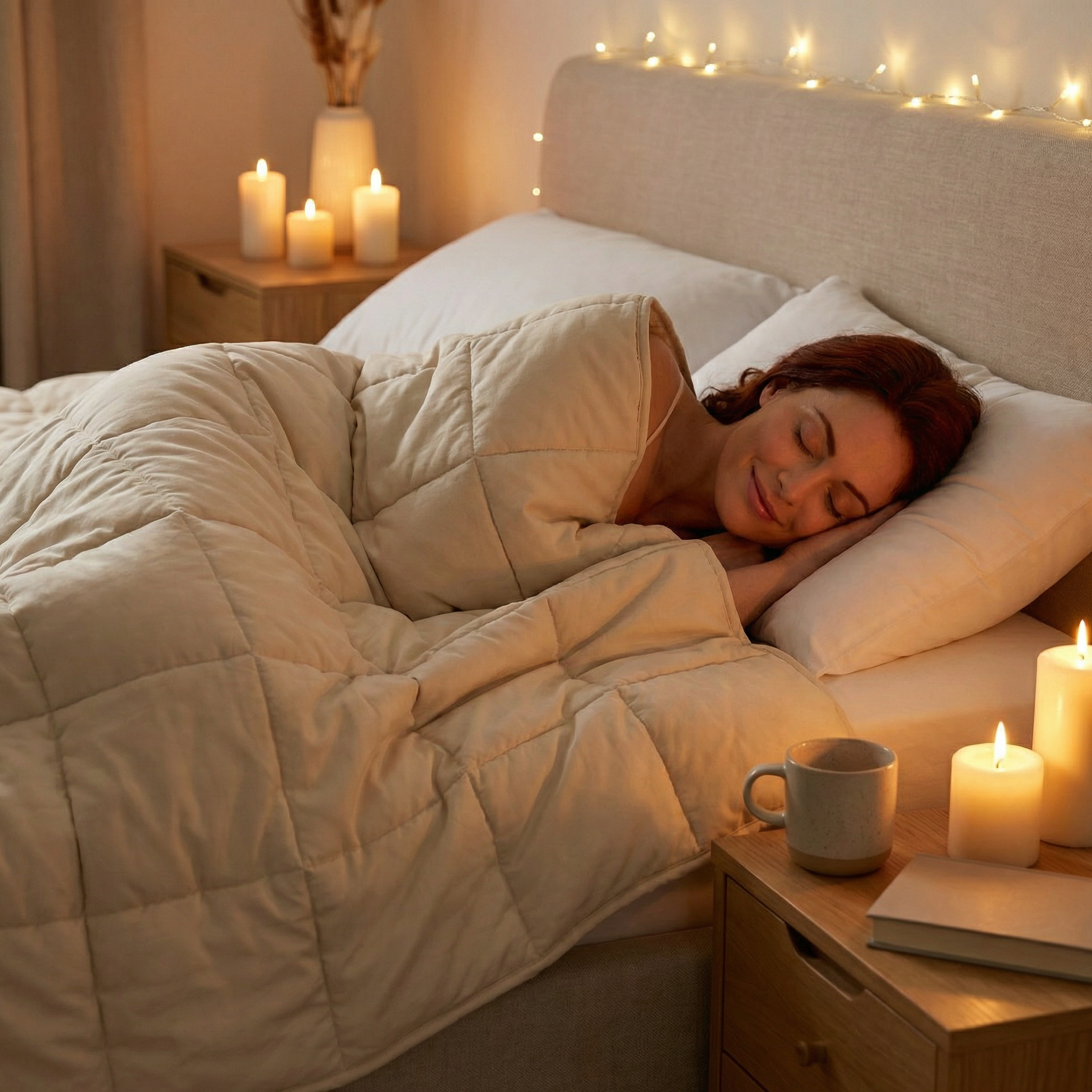 Manta terapéutica original - Manta de peso SENSOMEDIC (sin funda) para adultos