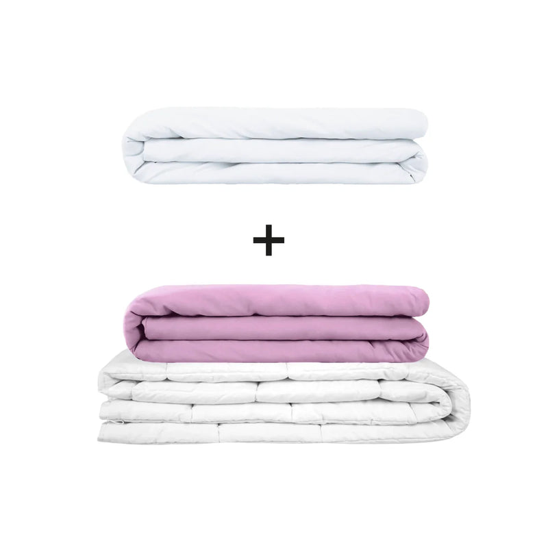 Manta terapéutica original - Juego de mantas con peso para adultos incluyendo 2 fundas a elegir