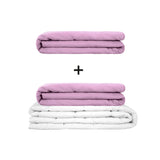 Manta terapéutica original - Juego de mantas con peso para adultos incluyendo 2 fundas a elegir