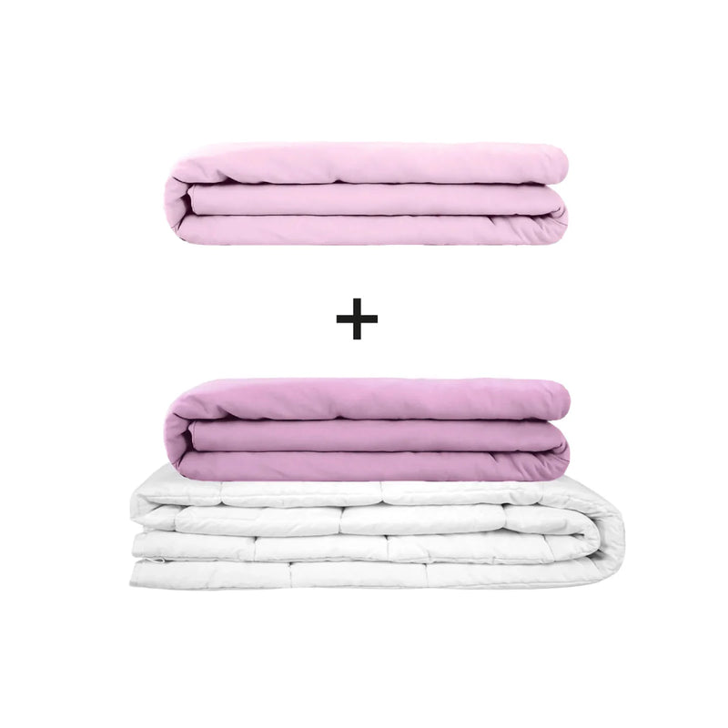 Manta terapéutica original - Juego de mantas con peso para adultos incluyendo 2 fundas a elegir