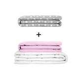 Manta terapéutica original - Juego de mantas con peso para adultos incluyendo 2 fundas a elegir